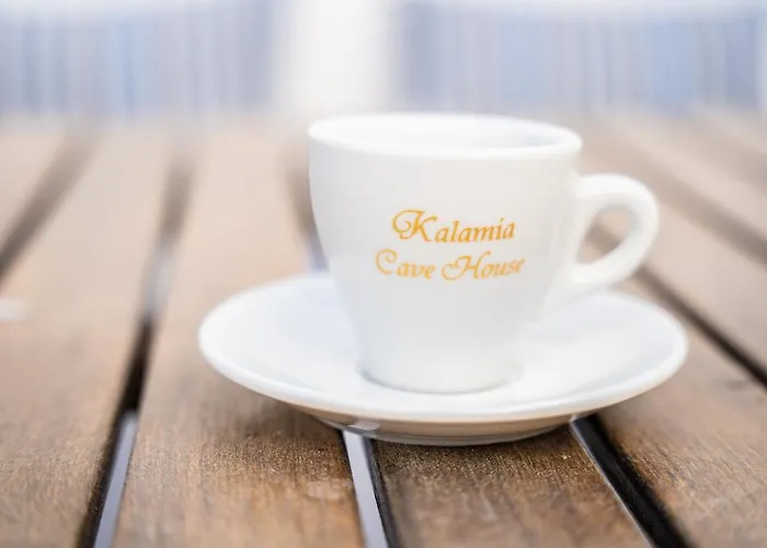 Kalamia Cave House Tatil Evi *